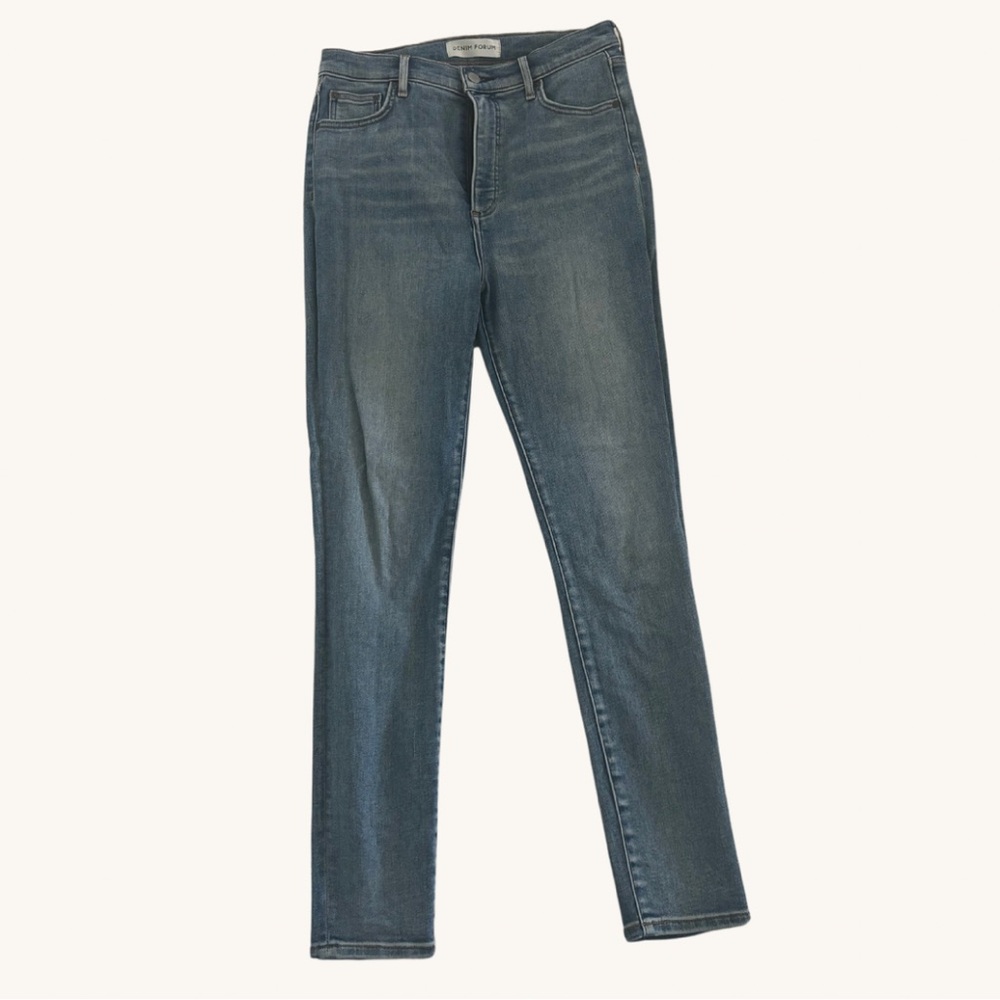 Denim Forum Lola High Rise Skinny Jeans